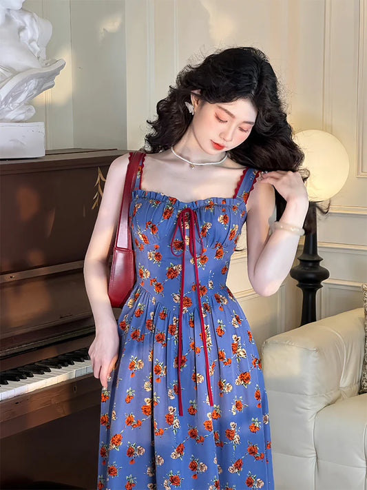 fairycore dress vintage dress edwardian dress cottagecore dress kawaii dress