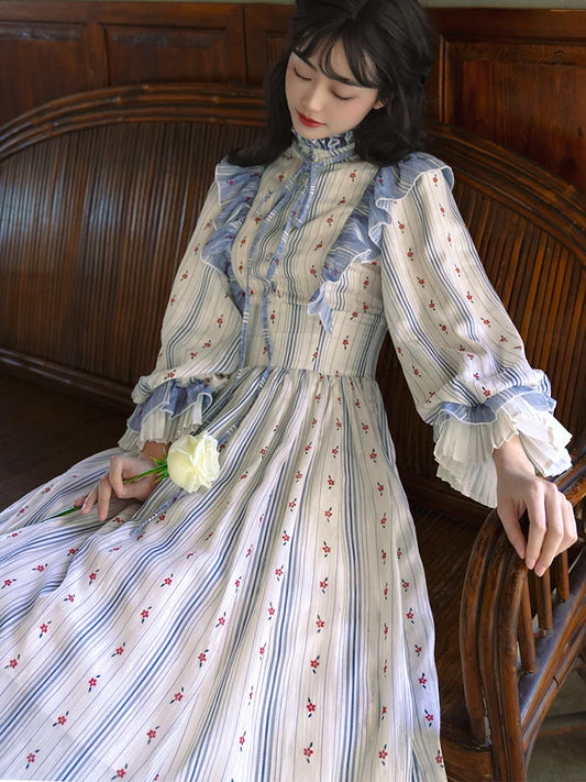 vintage dress cottagecore dress fairycore dress lolita dress
