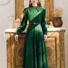 Load image into Gallery viewer, vintage dress cottagecore dress party dress 1930s 1940s dress 1950s dress 1900 dress Edwardian dress Victorian Era 
