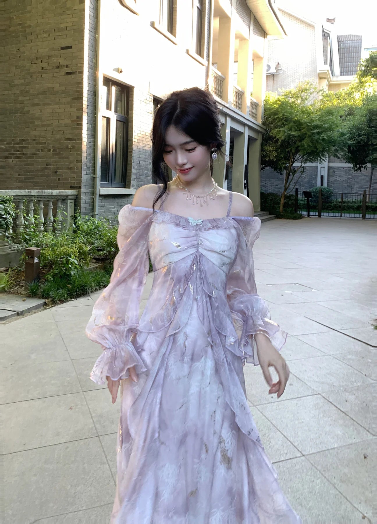 Dreamy Fairy Ruffled Dress