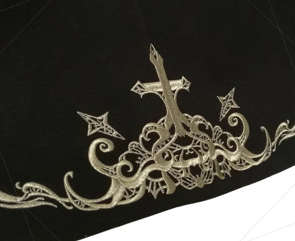 Retro Academia Embroidery Cape (2 colors)