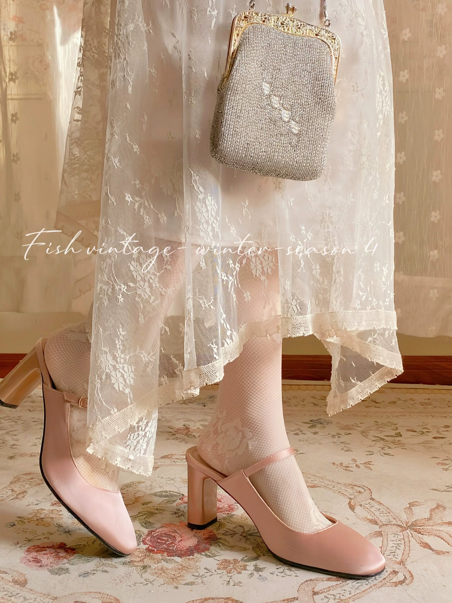 1920S Gatsby Style Lace Cape Dress