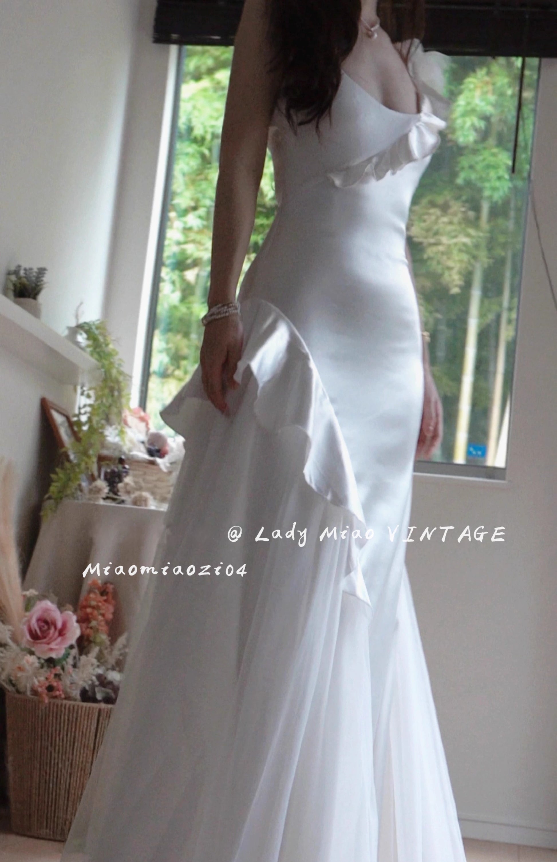 vintage dress cottagecore dress 1970s dress 50s dress prairie dress gunnesax dress lolita dress kawaii dress victorian dress edwardian dress 1900s dress Victorian Dress Edwardian Dress VINTAGE BRIDAL DRESS