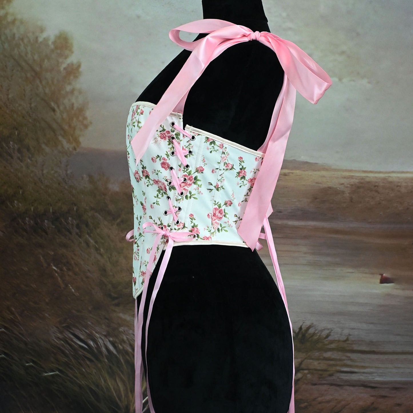 vintage corset cottagecore top fairycore top victorian corset historical fashion