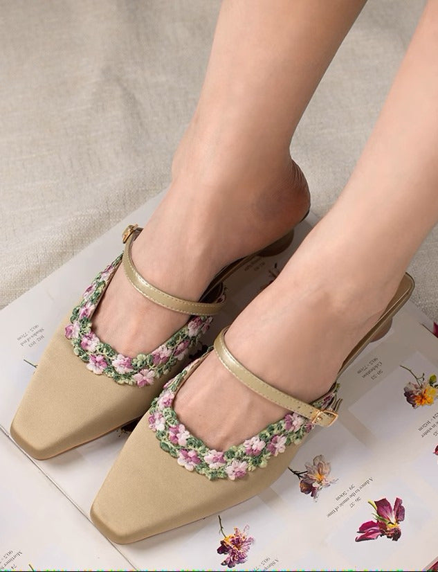 vintage shoes lolita shoes cottagecore shoes fairycore shoes