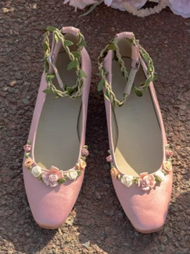 vintage shoes lolita shoes cottagecore shoes fairycore shoes