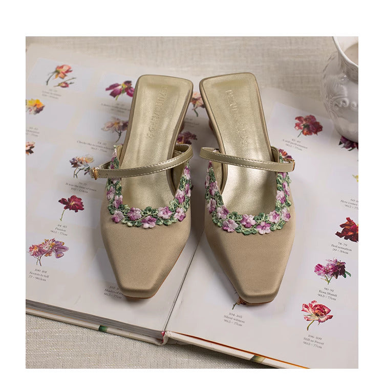 vintage shoes lolita shoes cottagecore shoes fairycore shoes