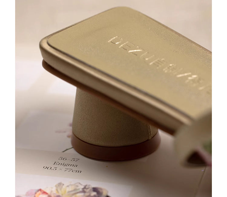 RetroJacquard Mid-Heel Closed-Toe Slip-On Shoes