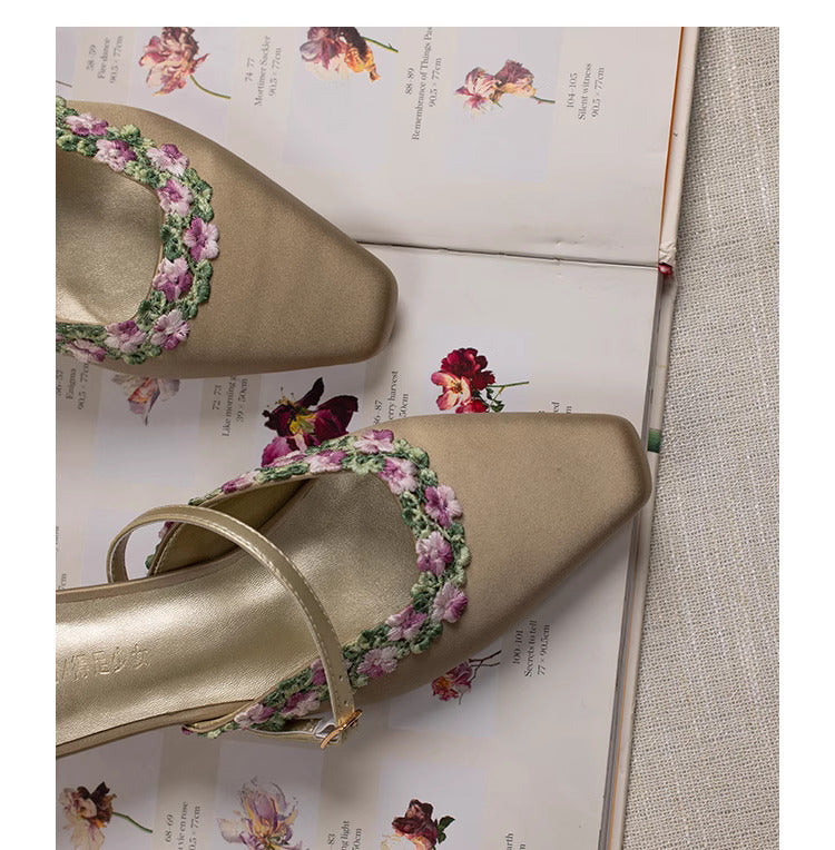 vintage shoes lolita shoes cottagecore shoes fairycore shoes