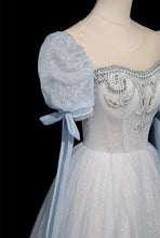 Load image into Gallery viewer, Handmade Retro Ethereal Embellished Tulle Prom Dress Bridal Dress
