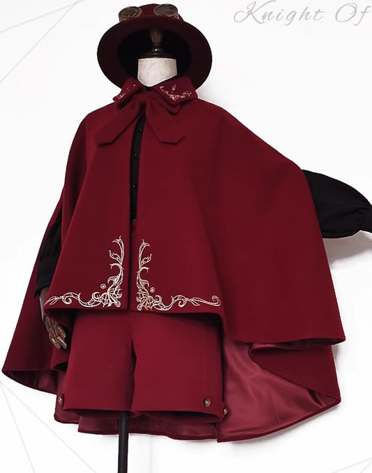 vintage coat women winter coat academia jacket cape vintage cape
