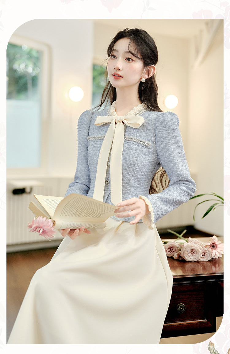 Retro Pastel Tweed Contrast Color Dress M I Retro Fairy Retro Pastel Tweed Contrast Color Dress M I Retro Fairy