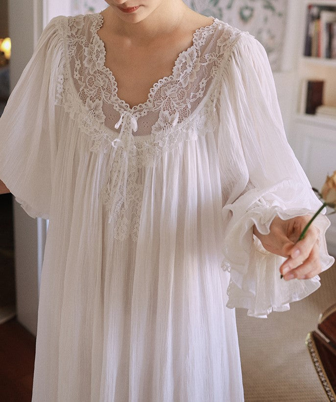 Victorian Style Night Gown Dress S I Retro Fairy Victorian Style Night Gown Dress S I Retro Fairy