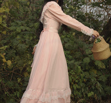 Load image into Gallery viewer, Gunne Sax Remake Pink Prairie Dress
