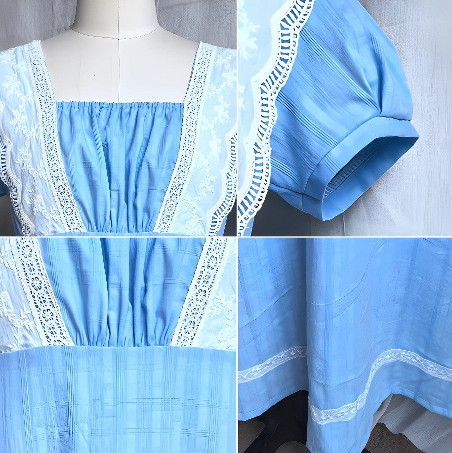 Custom Made Regency Reproduction Dress