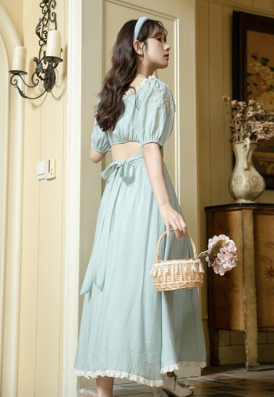 VINTAGE DRESS coquette dress fairycore cottagecore dress princess dress