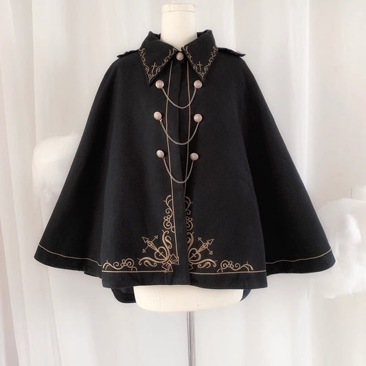 vintage cape vintage coat academia coat jacket