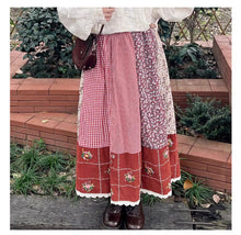 Load image into Gallery viewer, vintage skirt pants cottagecore skirt pants 1970s 1940s 1950s skirt pants
