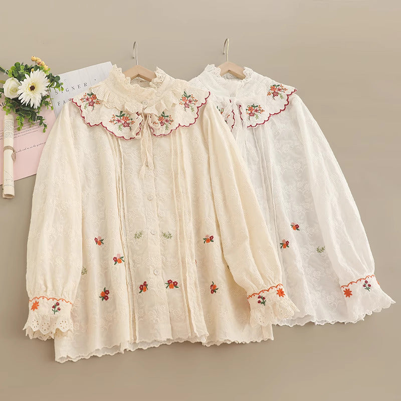 COTTAGE DREAM WOVEN TOP