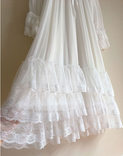 Load image into Gallery viewer, Princess Lace Sleepwear Night Dress Home Wear
