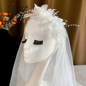 Vintage Style Yarn Wedding veil