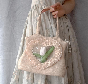 Vintage Style Lace Shoulder Bag Purse