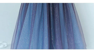 Dreamy Retro Princess Puff Sleeves Prom Evening Dress Ball Gown