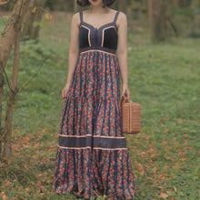 Load image into Gallery viewer, gunnesax dress vintage dress 70s dress prairie dress gunnesax sundress
