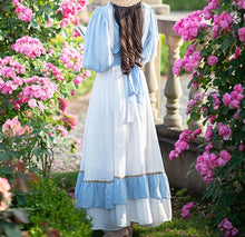 Load image into Gallery viewer, Gunne sax Style 70s Prairie Puff Sleeves Dress
