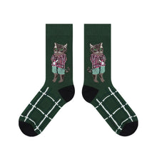 Load image into Gallery viewer, Retro Caricture Short Socks

