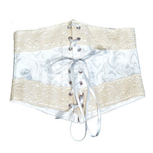 Load image into Gallery viewer, Vintage Jacquard Underbust Waist band
