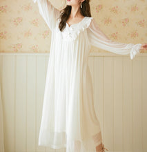 Load image into Gallery viewer, Retro Fairycore Night Gowns Dress
