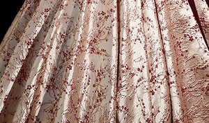 Handmade Royalcore Princess Puff Sleeves Floral Prom Evening Dress