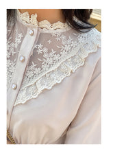 Load image into Gallery viewer, Retro Lace Panel Plus Size Dress
