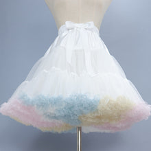 Load image into Gallery viewer, Retro Rainbow Petticoat Tutu Underskirt
