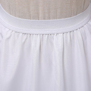 Hoops Ruffled Petticoats Underskirt