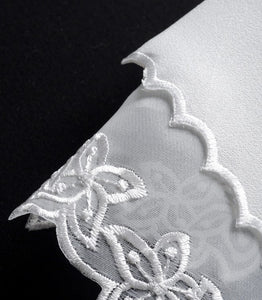 Vintage Style Lace organza embroidered faux collar decor Accessories