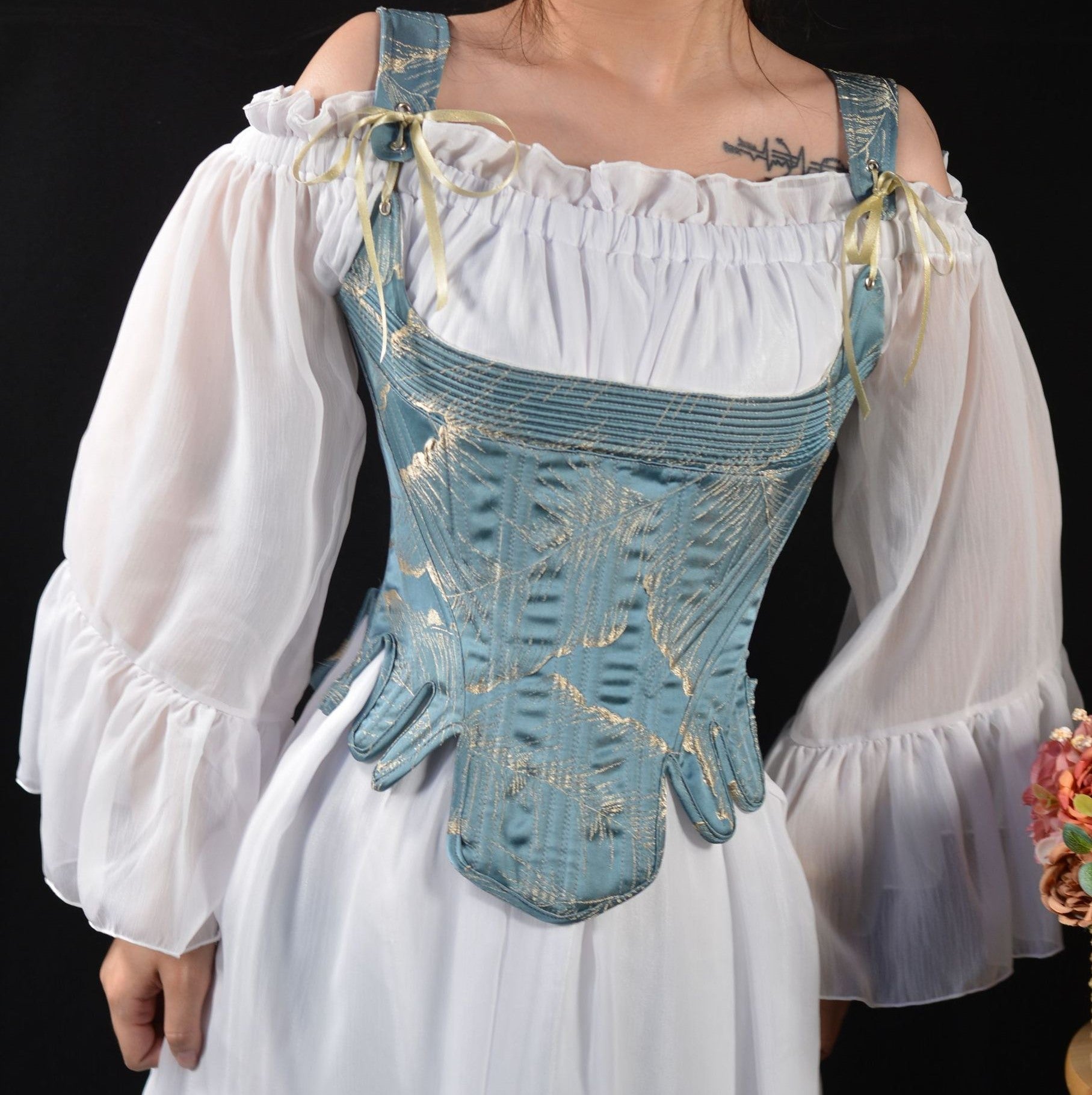 Handmade 18 Century Style Corset Retro Fairy Handmade 18 Century Style Corset Retro Fairy