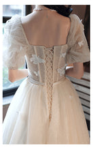 Load image into Gallery viewer, Retro Ethereal Butterfly Decor Prom Evening Dress Bridesmaid dress
