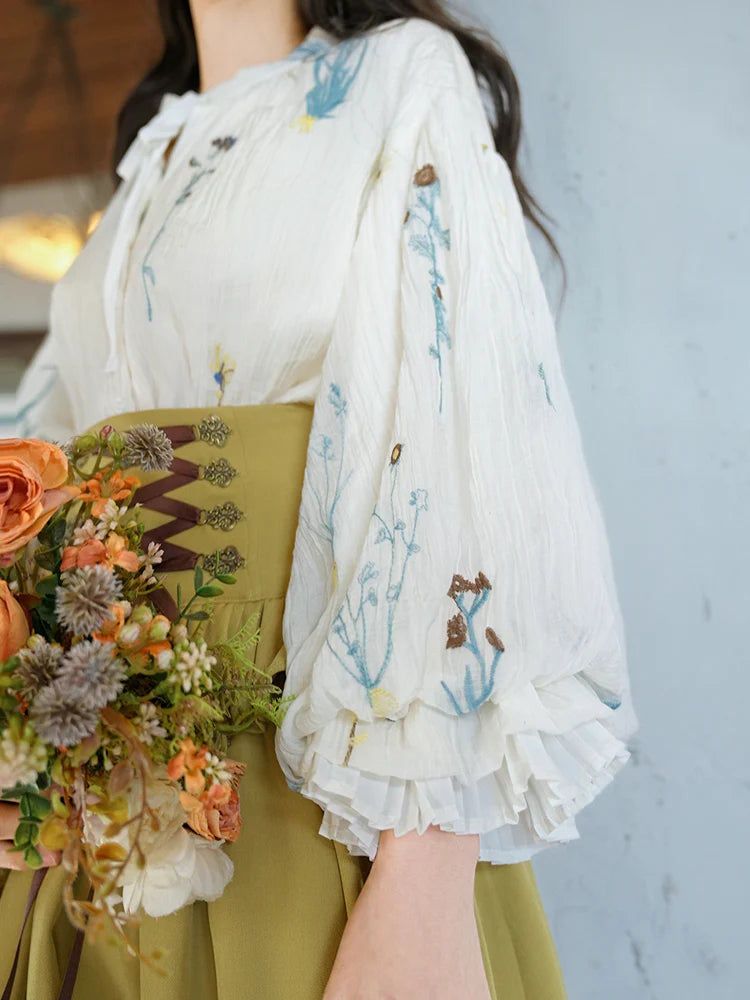 fairycore skirt top fairycore outfit cottagecore outfit vintage dress retro fashion 