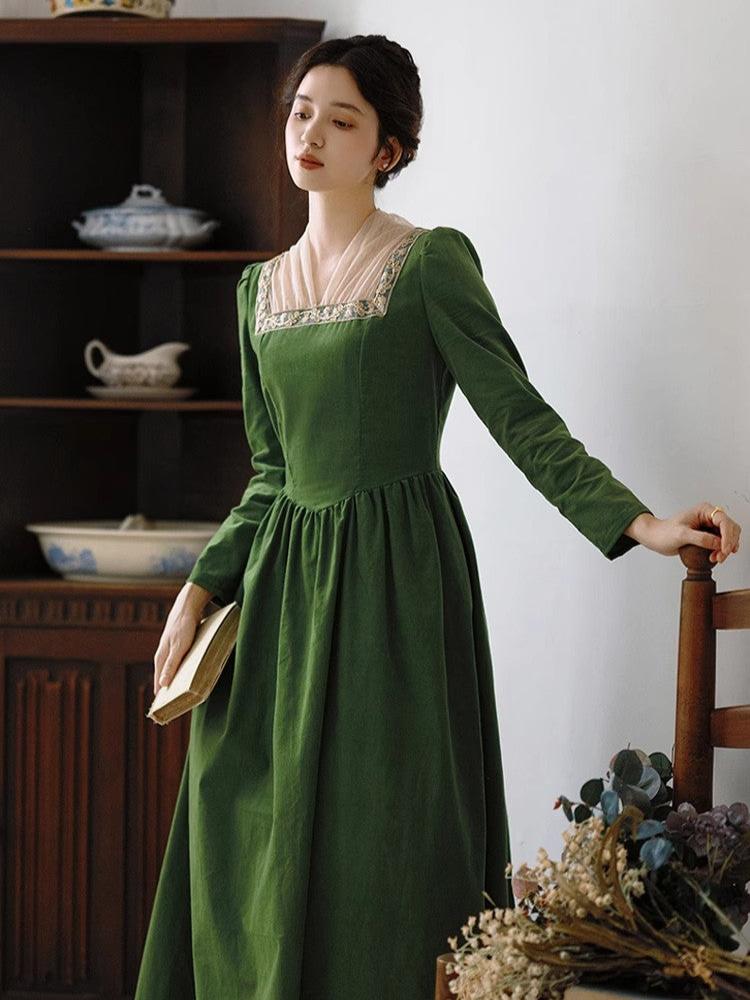 regency dress edwardian dress royalcore dress period drama inspired dress