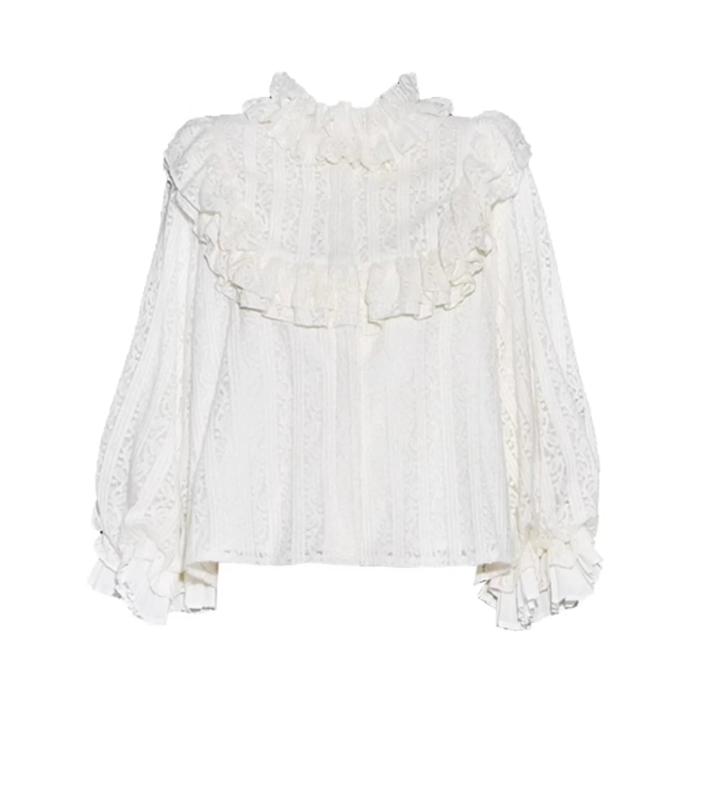Light Academia Vintage Blouse & Plaid Skirt