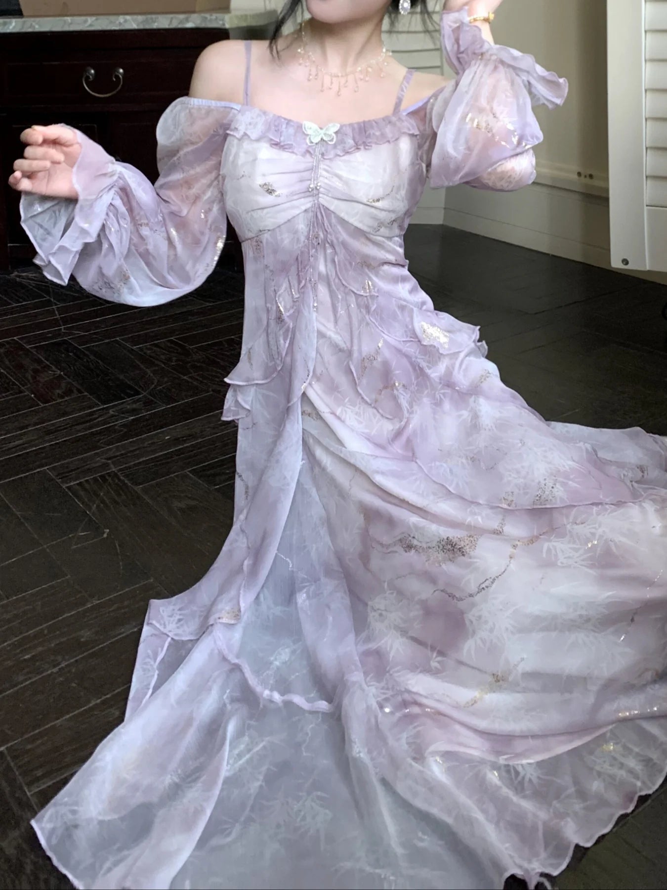 Dreamy Fairy Ruffled Dress