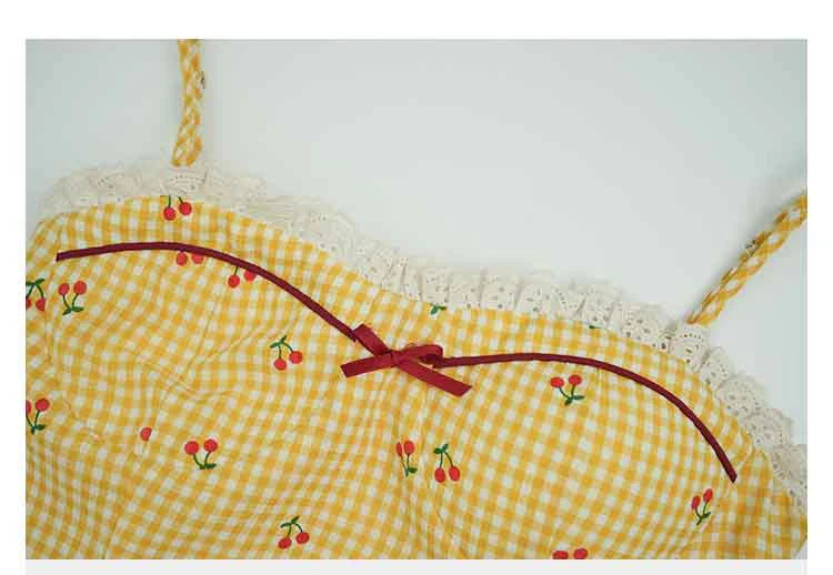 Retro Cherry Slip Dress
