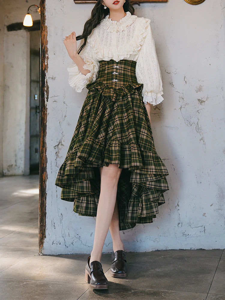 light academia style academia dress vintage dress vintage blouse vintage skirt cottagecore outfit fairycore outfit
