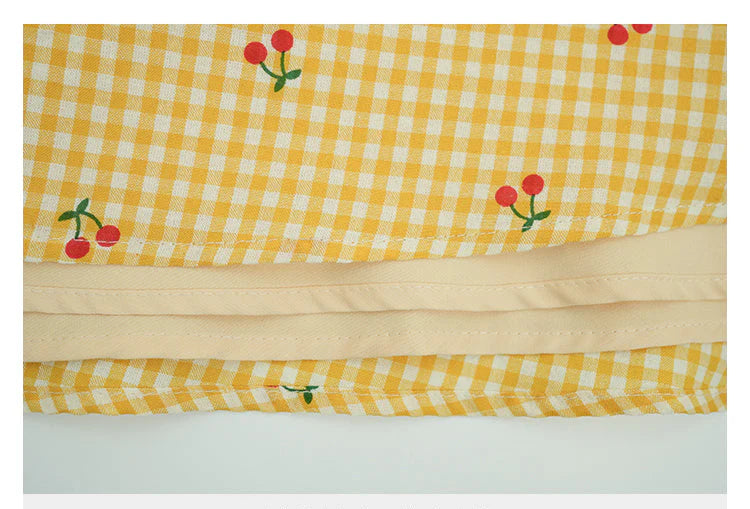 Retro Cherry Slip Dress