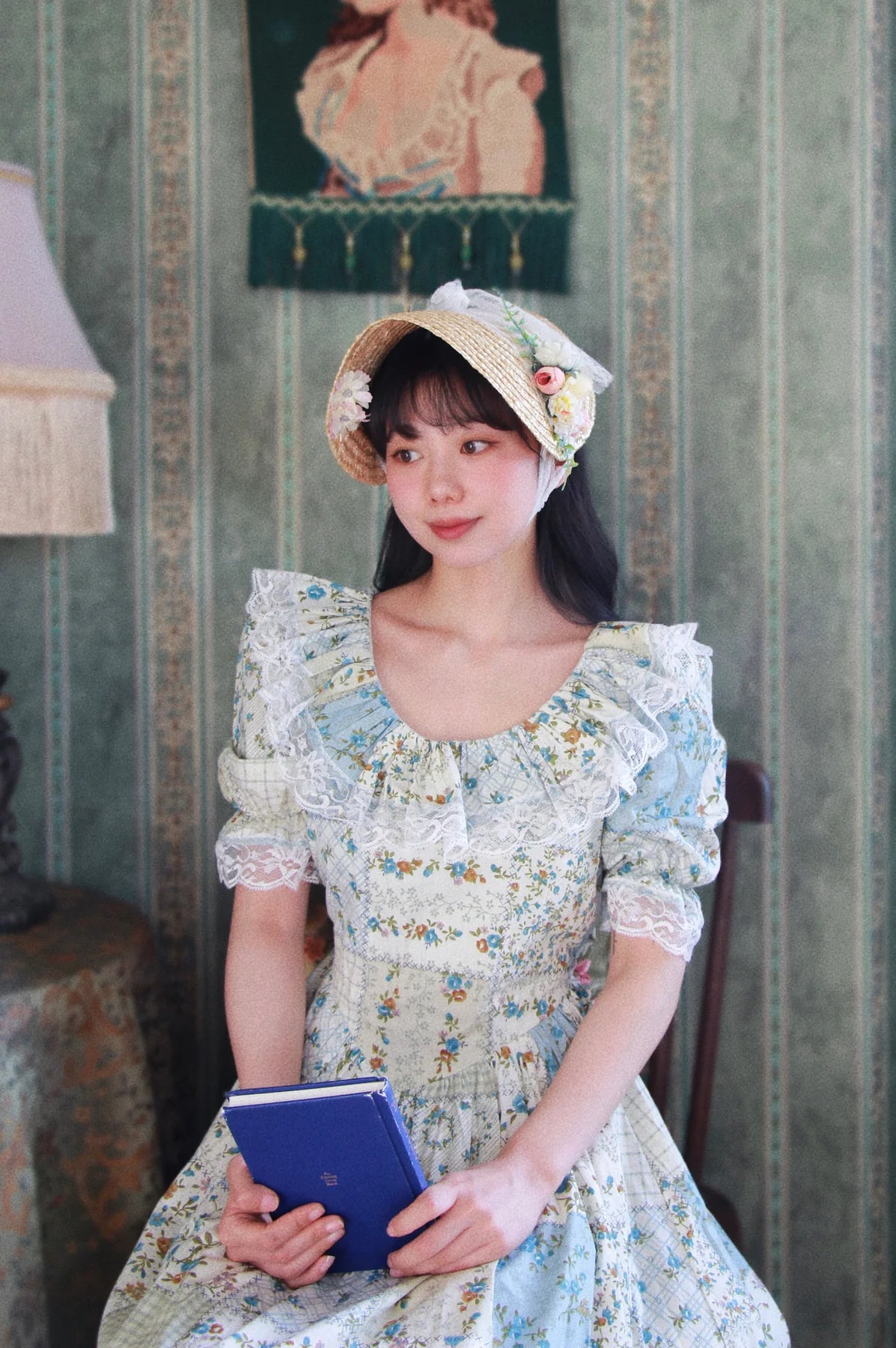 cotton dresses vintage Antique Edwardian Voile Dress A modest V Vintage Dresses for Timeless Style