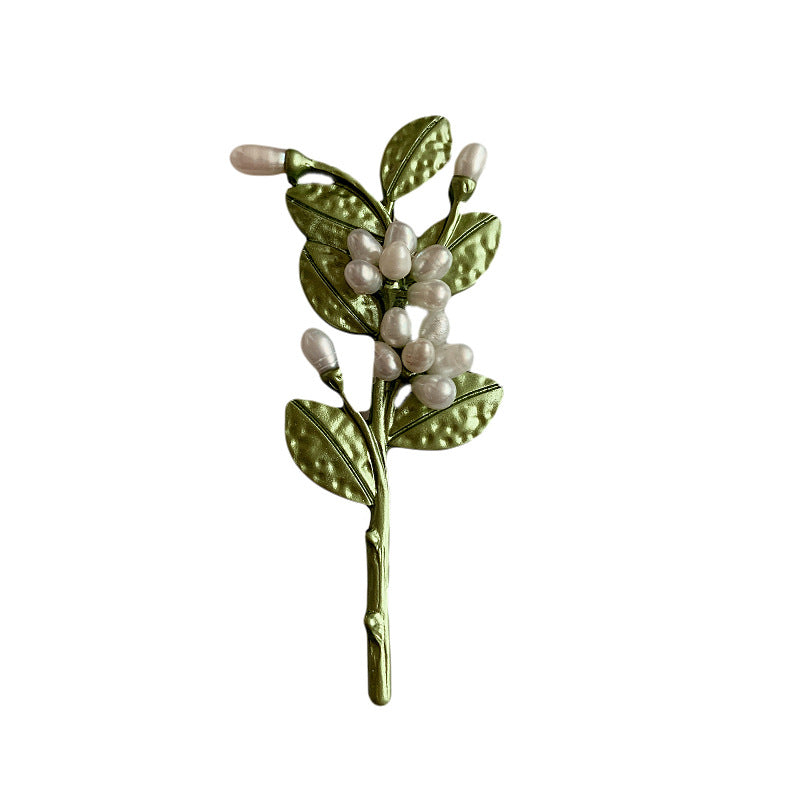 Retro Cottagecore Flower Brooch