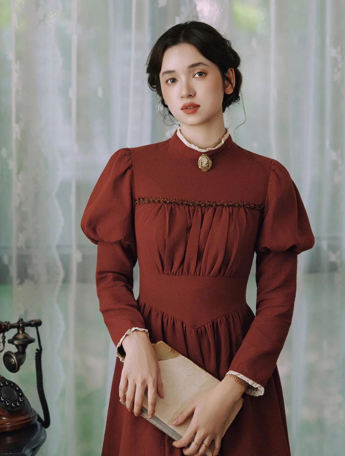 vintage dress cottagecore dress period drama dress edwardian dress