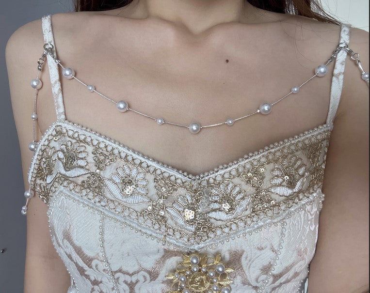 Royalcore Baroque Style Mermaid Dress